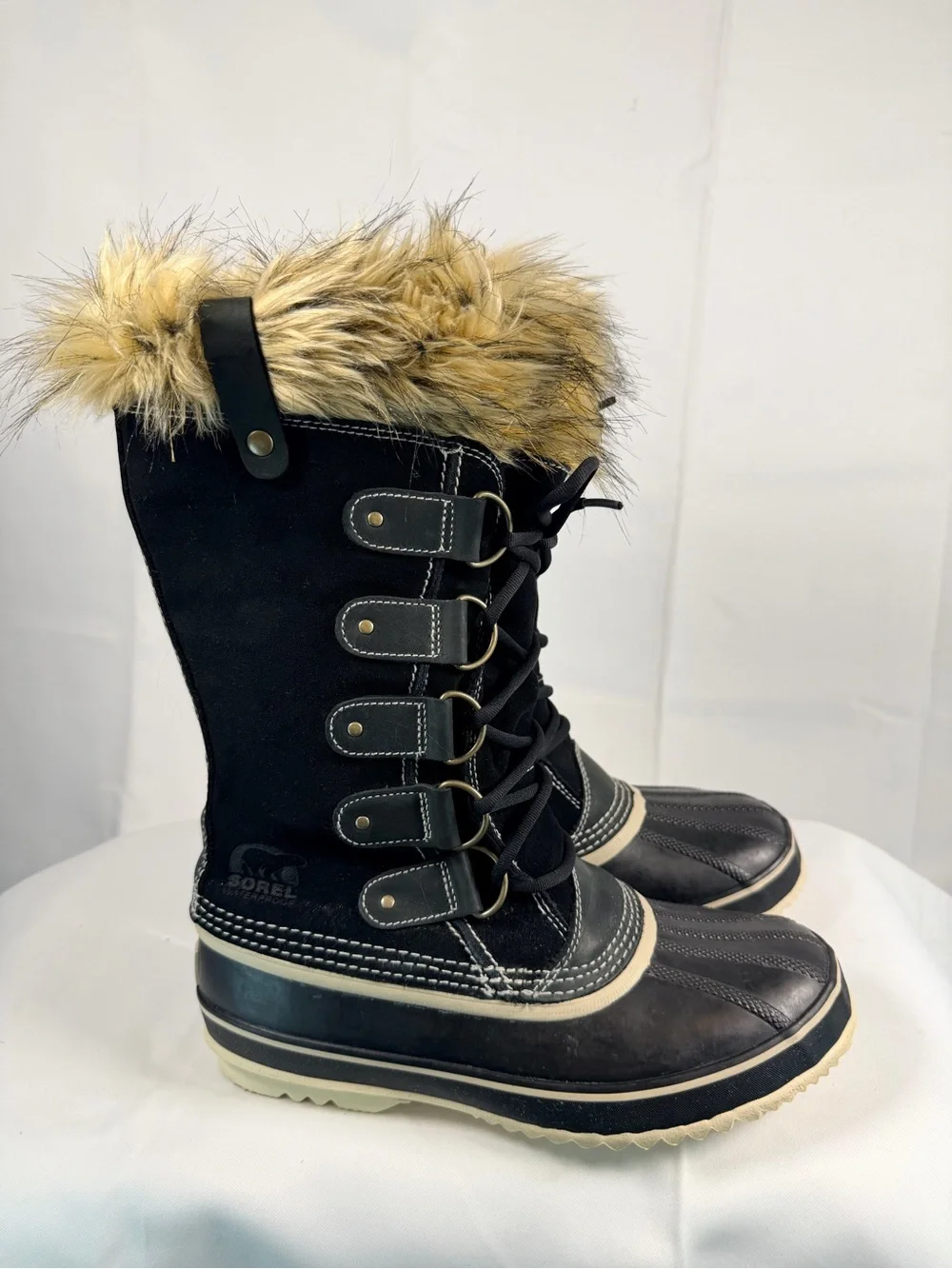 SOREL Women’s Size 10 Boots Tall Joan Of Arctic Style Winter Waterproof Leather